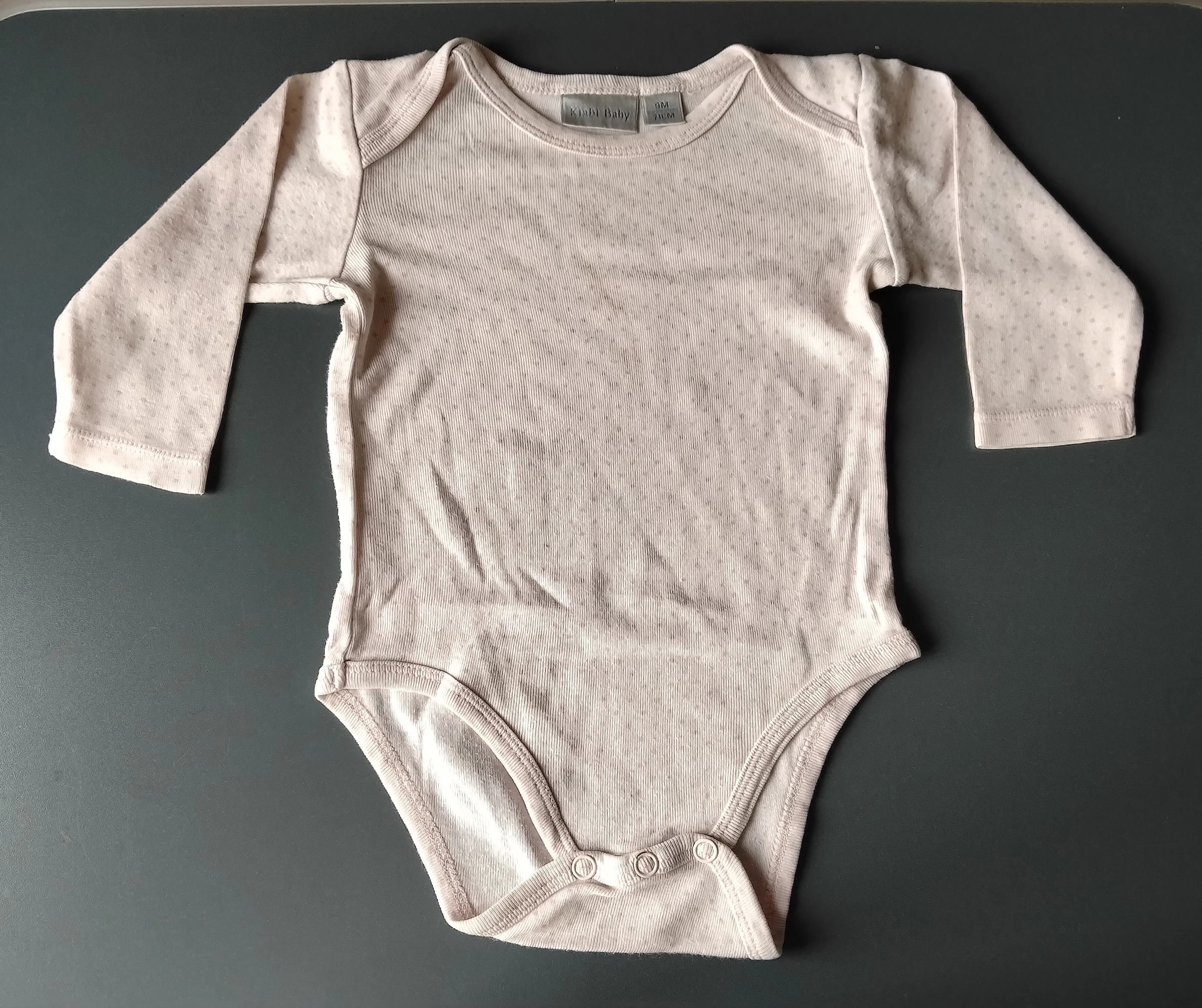 🌟 Lote de 2 Bodies de Mangas Longas – Suavidade & Estilo – 9 meses – photo 2